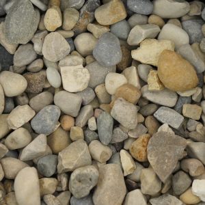 Gray Pea Gravel Med #8 Landscaping Supplies from Field Stone Center Inc. in Covington, GA.
